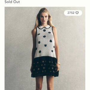 NWT MAEVE SLEEVELESS EMBELLISHED DROP-WAIST MINI DRESS 2X ANTHROPOLOGIE